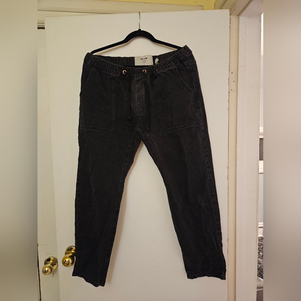 One Teaspoon Black Denim Pants